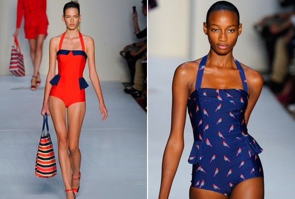 The Hottest Swimsuit Trends for Summer 2012 - แฟชั่นคุณผู้หญิง - ชุดว่ายน้ำ