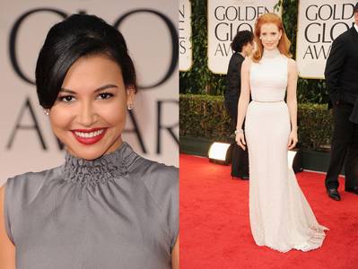 เดรสสวยแบบต่างๆ ในงาน Golden Globes Fashion 2012 - นางแบบ - Celeb Style