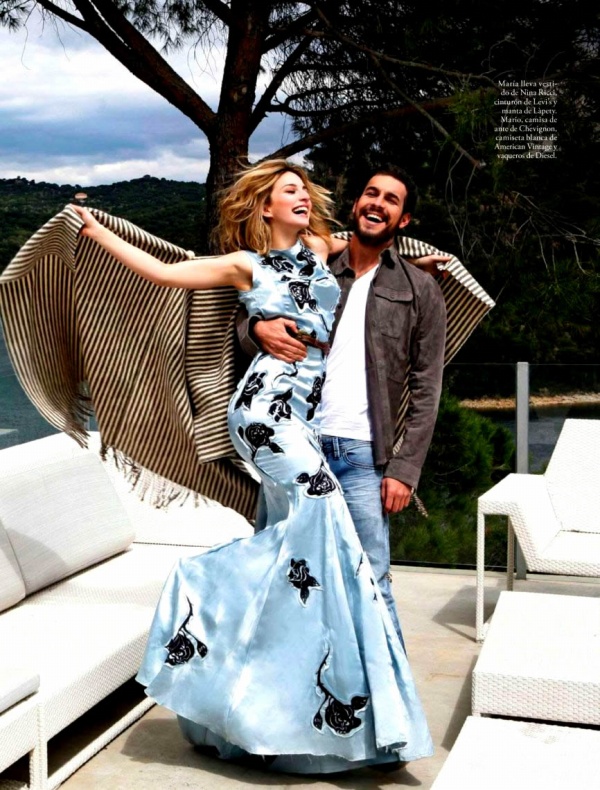 Maria Valverde & Mario Casas tình tứ trên tạp chí Elle Tây Ban Nha tháng 7/2013. - Maria Valverde - Mario Casas - Phong cách sao - Tin thời trang - Elle