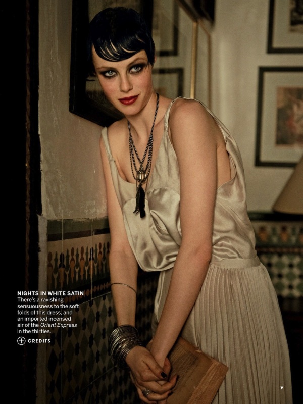 Edie Campbell "Bụi Bặm" Mà Vẫn Lãng Mạn Trên Tạp Chí Vogue Mỹ Tháng 6/2013 - Edie Campbell - Tạp chí - Vogue Mỹ - Thời trang nữ