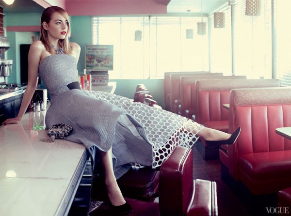 Emma Stone cá tính trên Tạp chí Vogue [Photos] - Emma Stone - Tháng 05/2014 - Vogue - Tạp chí - Thời trang - Hình ảnh - Thời trang nữ