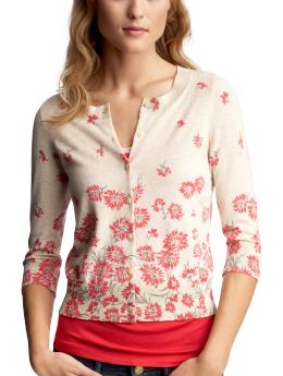 Floral cardigan - Cardigan - Gap - Women's Wear