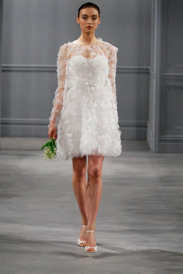 Ngọt ngào tinh tế cùng BST áo cưới 2014 của Monique Lhuillier