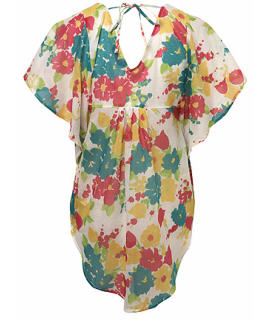 Pansy Printed Floral Kaftan - Miss Selfridge - Women's Wear - Dress