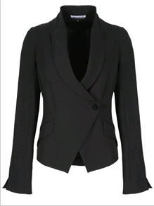 Peak Collar Wool Jacket - Jacket - Jaeger - Women's Wear