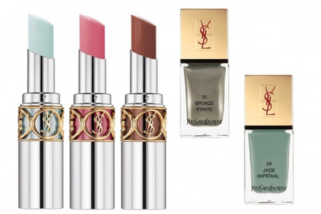 Glamorous Yves Saint Laurent Spring 2013 Makeup Collection - Cosmetics - Collection - Fashion - Designer - Yves Sant Laurent - Spring 2013