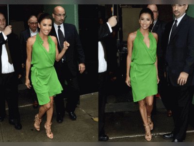 Eva Longoria u laganoj ljetnoj haljini