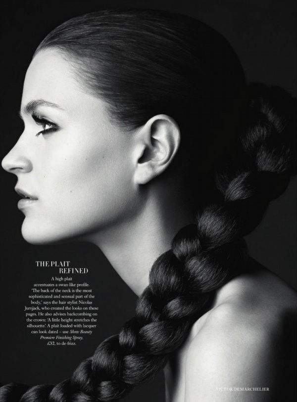Cùng cập nhật những kiểu tóc duyên dáng nhất với Amanda Norgaard và Magdalena Langrova trên tạp chí Harper’s Bazaar Anh tháng 6/2013. [PHOTOS] - Amanda Norgaard - Magdalena Langrova - Tóc - Thư viện ảnh