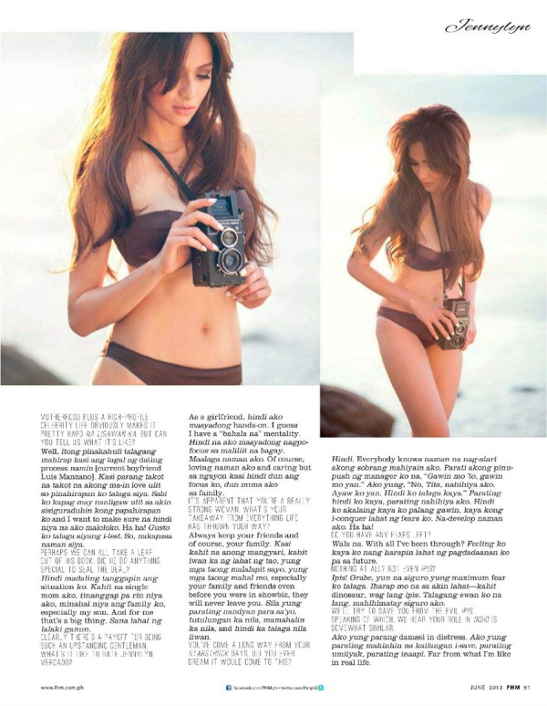Jennylyn Mercado chụp ảnh nude táo bạo trên tạp chí FHM Philippine tháng 6 - Jennylyn Mercado - Phong Cách Sao - Tin Thời Trang