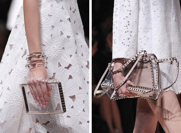 เทรนด์กระเป๋าใส Transparent Bags คลาสสิคแบบ old school !! - เทรนด์กระเป๋า - กระเป๋าใสๆ - Transparent Bags - Jenny Packham - เทรนด์กระเป๋าใส - กระเป๋า