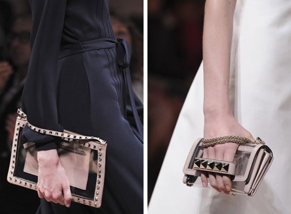 เทรนด์กระเป๋าใส Transparent Bags คลาสสิคแบบ old school !! - เทรนด์กระเป๋า - กระเป๋าใสๆ - Transparent Bags - Jenny Packham - เทรนด์กระเป๋าใส - กระเป๋า