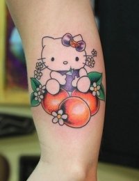 Hello Kitty Tattoo Designs