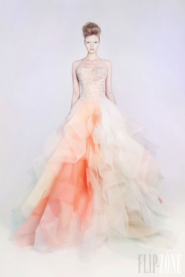 Ngẩn ngơ với BST Xuân Couture 2013 của NTK Rami Kadi - Rami Kadi - Nhà thiết kế - Bộ sưu tập - Xuân/Hè 2013 - Thời trang - Thời trang nữ