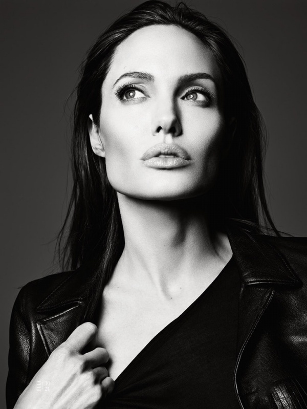 Angelina Jolie sắc sảo cùng sắc đen trên tạp chí Elle Mỹ tháng 6/2014 - Phong Cách Sao - Sao - Thời trang nữ - Hình ảnh - Tin Thời Trang - Angelina Jolie - Elle Mỹ