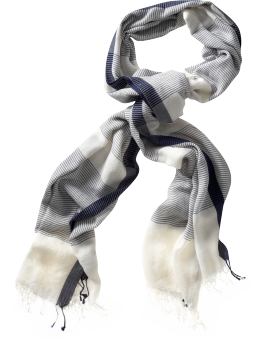 Colorblock striped scarf - Gap - Scarf - Scarves - Accessory