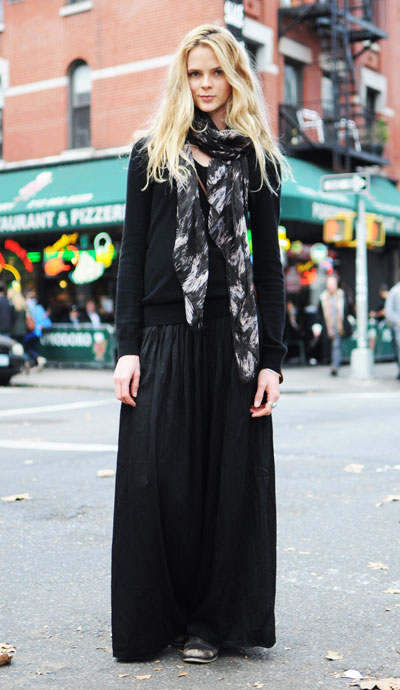 Street Style from New York in December - Street Fashion