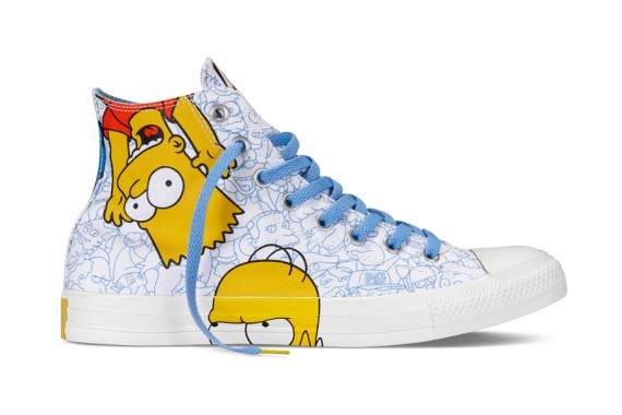 BST Giày Vui Tươi Của The Simpsons Và Converse - Giày - The Simpsons - Converse - Bộ sưu tập - Thời trang - Tin Thời Trang