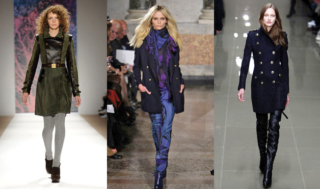 Fall 2010 Fashion Trend: Military Style - Military Style - Women's Wear