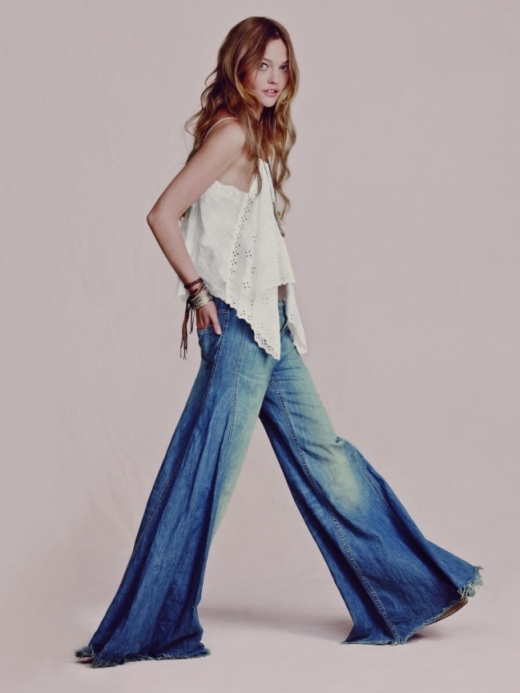 Free People April 2011 Lookbook - Fashion - Women's Wear - Sasha Pivovarova - Free People