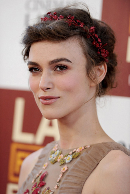 7 phong cách trang điểm & kiểu tóc kiêu sa nhất của Keira Knightley - Thời trang nữ - Tóc - Tư vấn - Sao - Trang điểm - Keira Knightley
