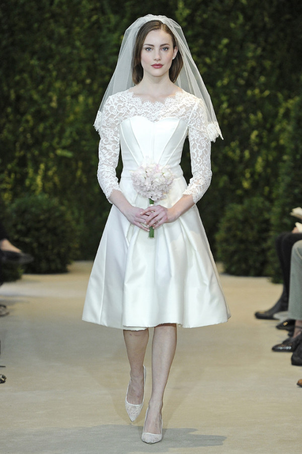 BST áo cưới 2014 đẹp khó quên từ NTK Carolina Herrera - Carolina Herrera - Nhà thiết kế - Bộ sưu tập - Thời trang cưới