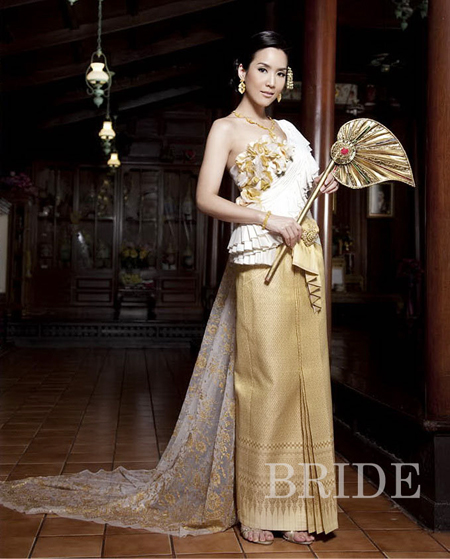 จักจั่น-อคัมย์สิริ กับชุดไทยสุดหวาน - แฟชั่นแต่งงาน - จักจั่น-อคัมย์สิริ