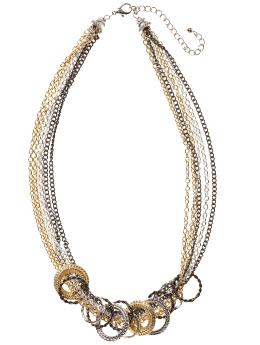 Women's Mixed-Metal Ring Necklaces - Old Navy - Necklaces - Jewelry