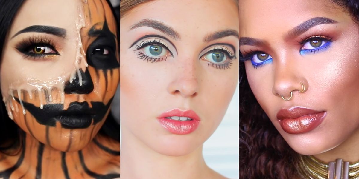 Super-Easy Halloween Makeup Tutorials to Get Your Creative Wheels Turning