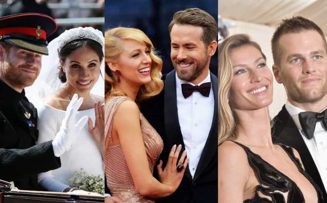 Celebrity couples who fell in love on blind dates