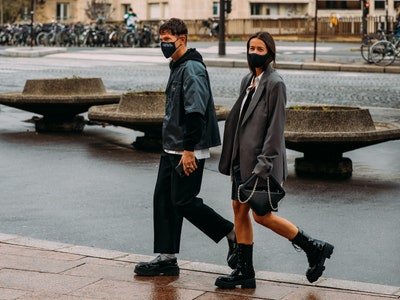 This Season’s Best Street Style Photos All Include the Same Accessory: A Mask