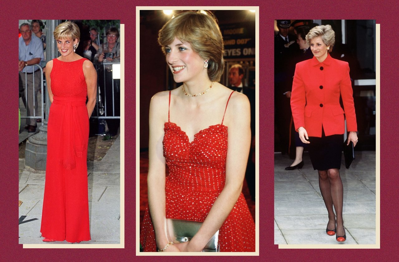 Princess Diana’s Most Iconic Outfits All Included the Color Red
