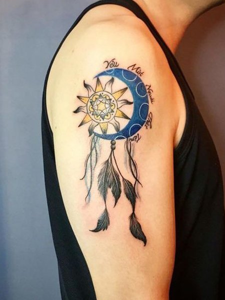 150 Awesome Dreamcatcher Tattoos  Meanings