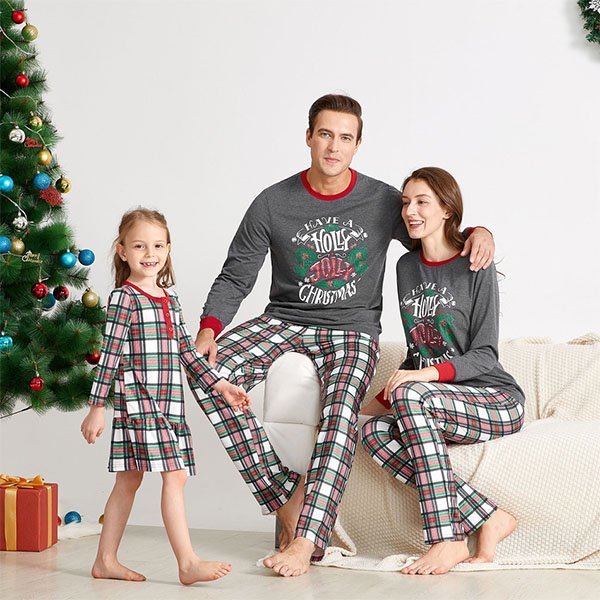 polo matching family pajamas