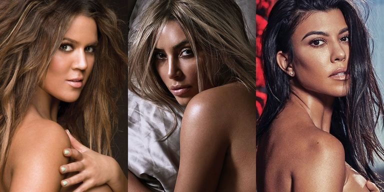 Times the Kardashians Have Posed Fully Nude and Just Straight Owned It