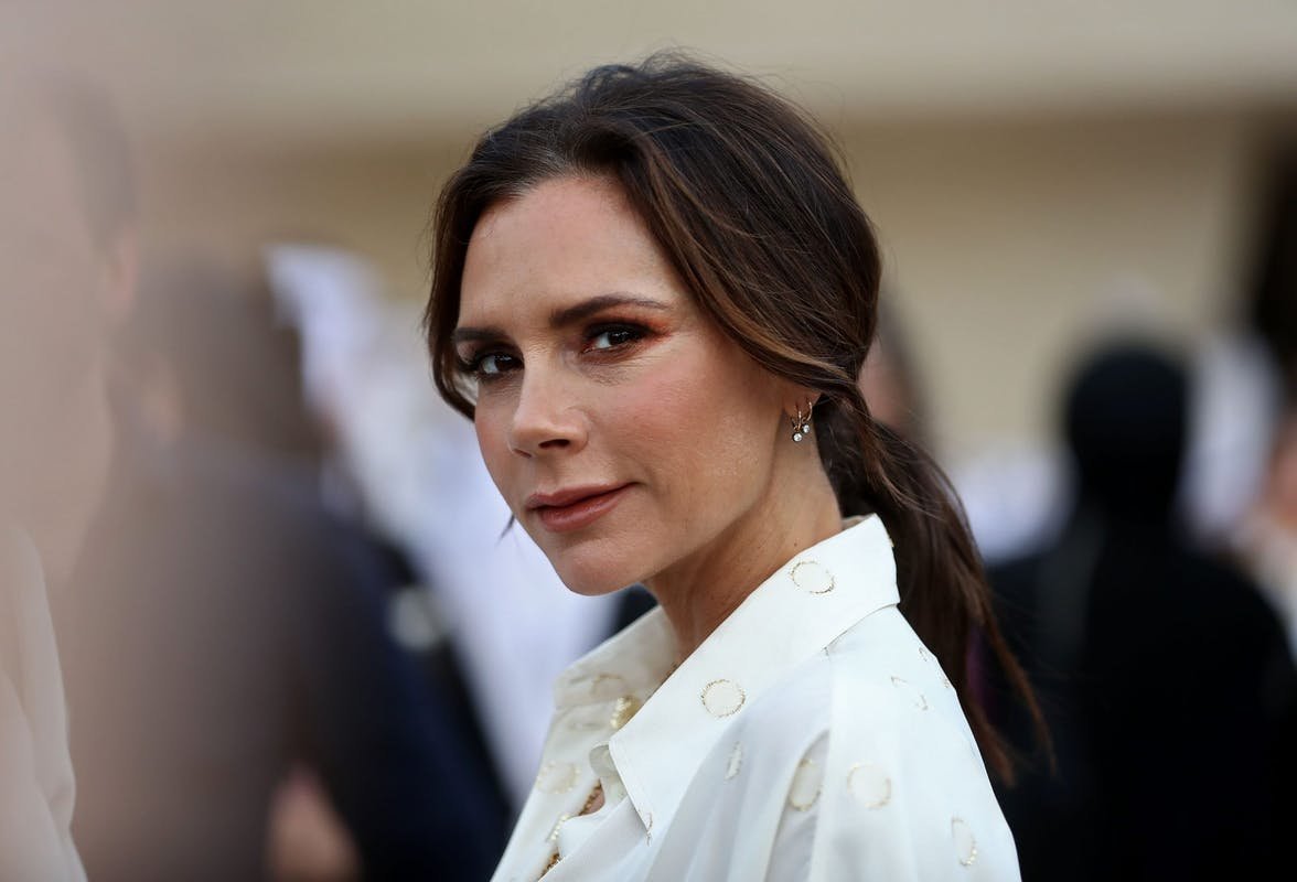 Victoria Beckham Wears Her "Sex Pants" for Date Night with Husband David