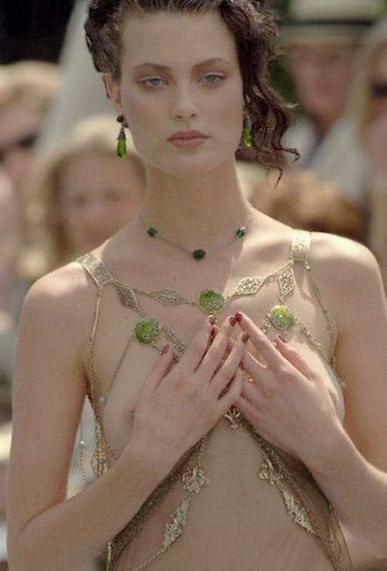12 Topless Moments in Runway History