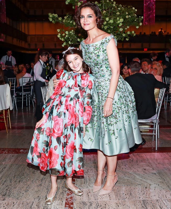 Katie Holmes and Suri Cruise's Mother-Daughter Twinning Moments