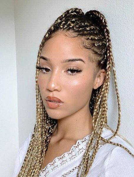 20 Coolest Knotless Box Braids for Carefree Ladies - Global Fashion Report