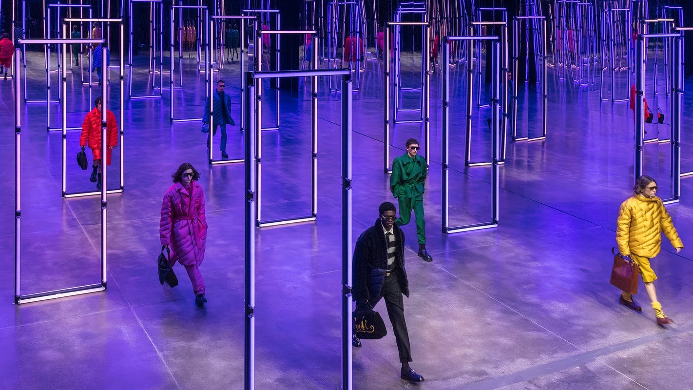 Fendi Men's Fall/Winter 2021 Collection Contemplates the Normality of Elegance
