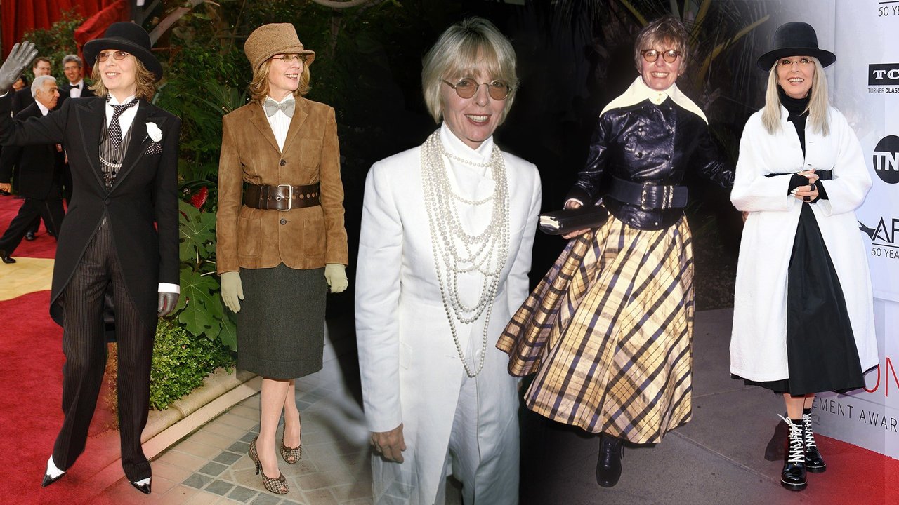 Five Looks That Prove Diane Keaton Is in a Style League of Her Own