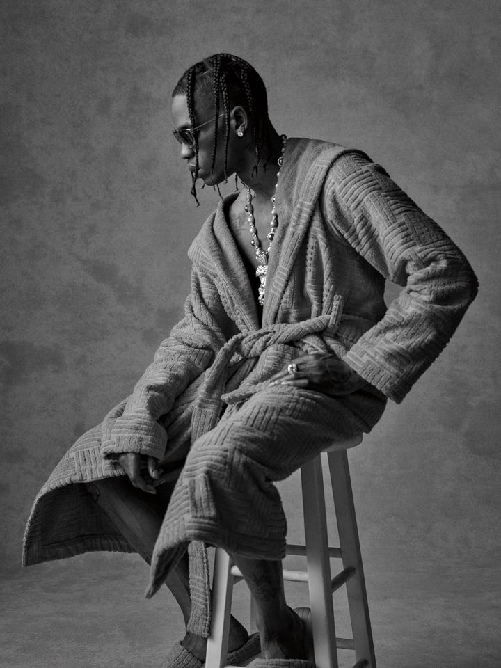 Travis Scott Appears in L'Officiel Hommes Italia Sporting Supreme