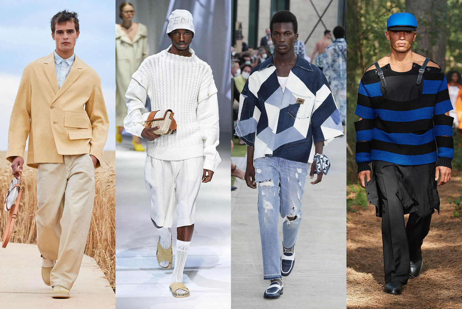 12 Fashion Trends from Men's Spring/Summer 2021 Runways