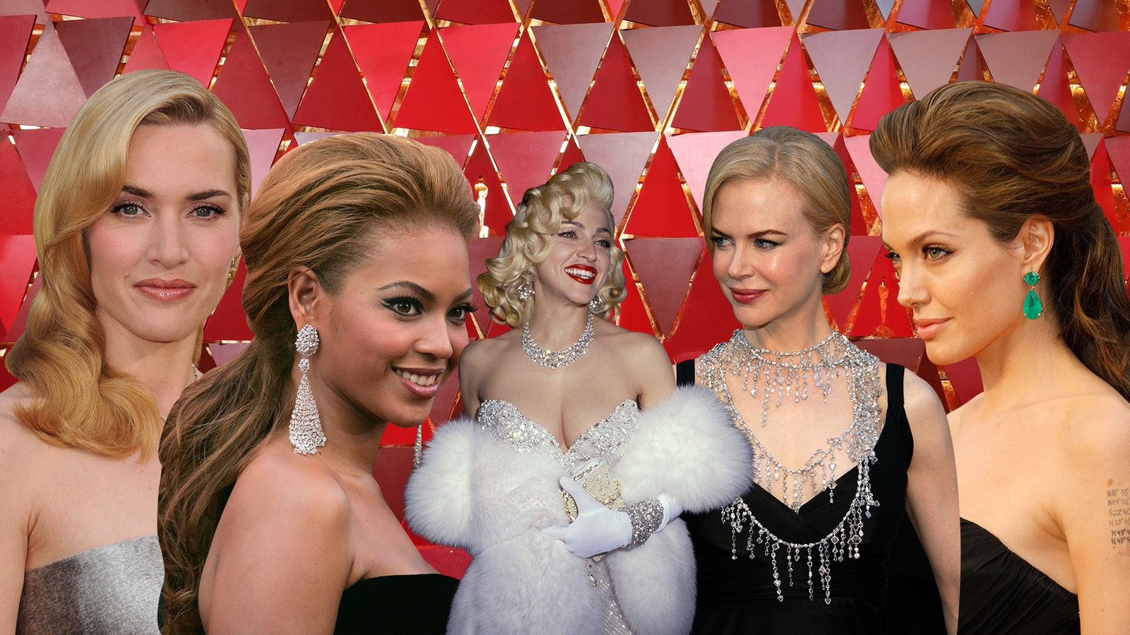 The Blingiest and Boldest Oscar Jewelry Moments of All Time