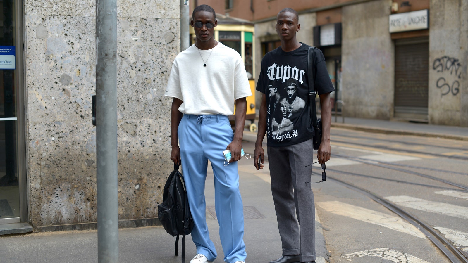 The Best Street Style From the Spring 2022 Menswear Shows in Milan