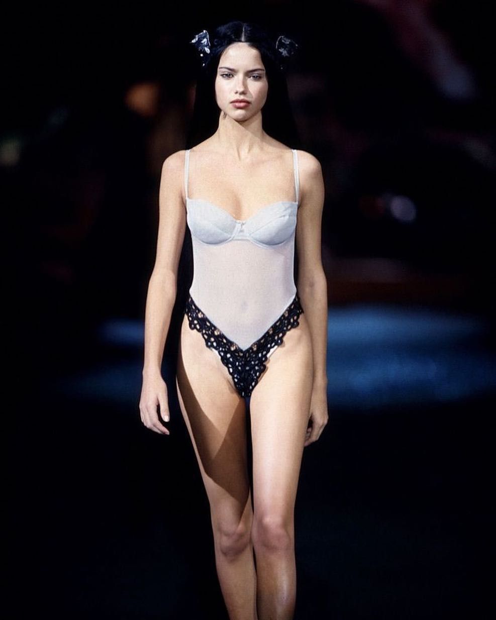 Look Back at Adriana Lima's Early Modeling Career Global Fashion Report