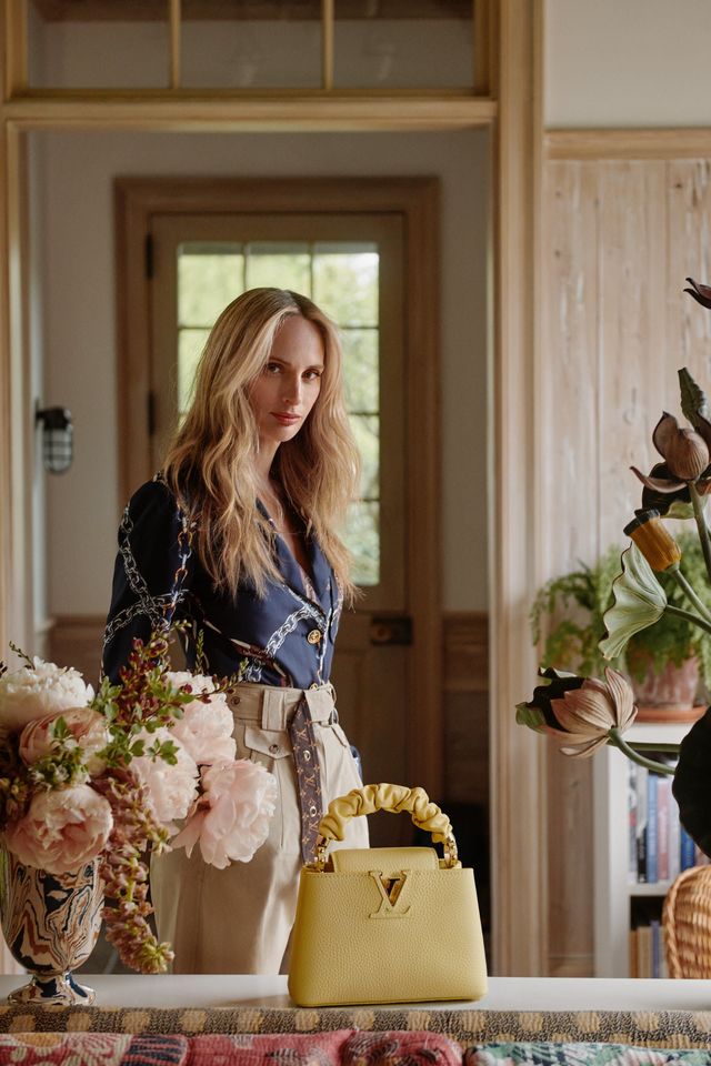 Lauren Santo Domingo Louis Vuitton Capucines Ad Campaign – Star Style