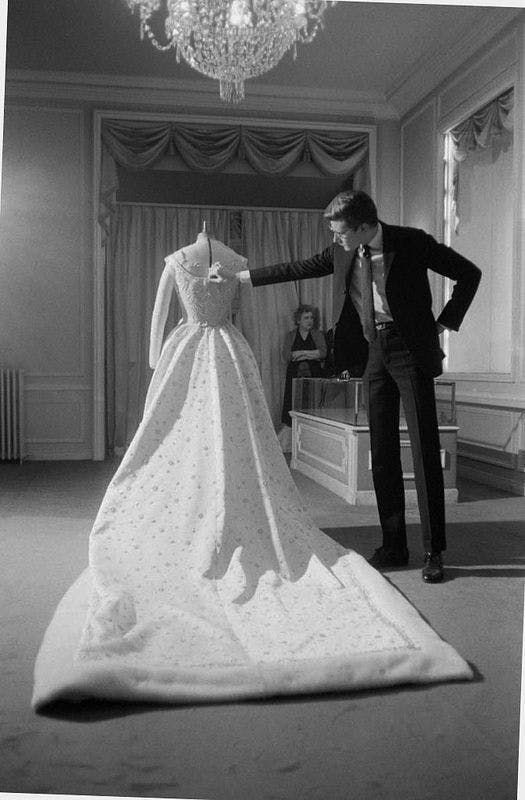 Yves Saint Laurent s Most Iconic Wedding Dresses Global Fashion Report